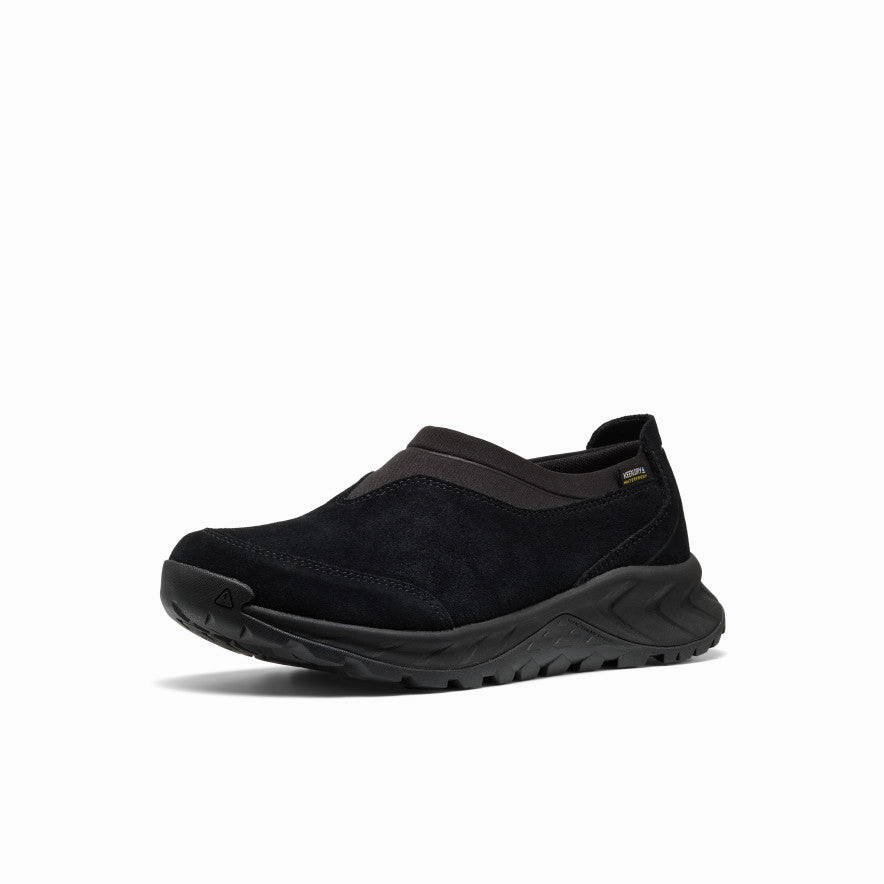 Light Breeze Women's TTS Moc Waterproof Sneaker  |  Black/Black