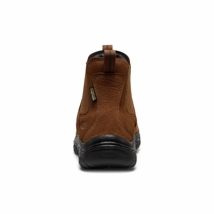 Light Grip Women's Greta II Waterproof Chelsea  |  Bison/Black