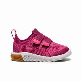Minimal Weight Toddlers' KNX Knit Double Strap  |  Beaujolais/Raspberry