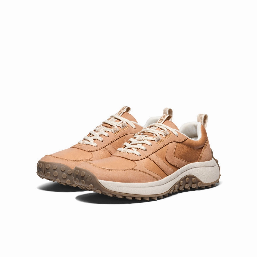 Light Path Women's KS86 Leather Sneaker  |  Natural/Birch