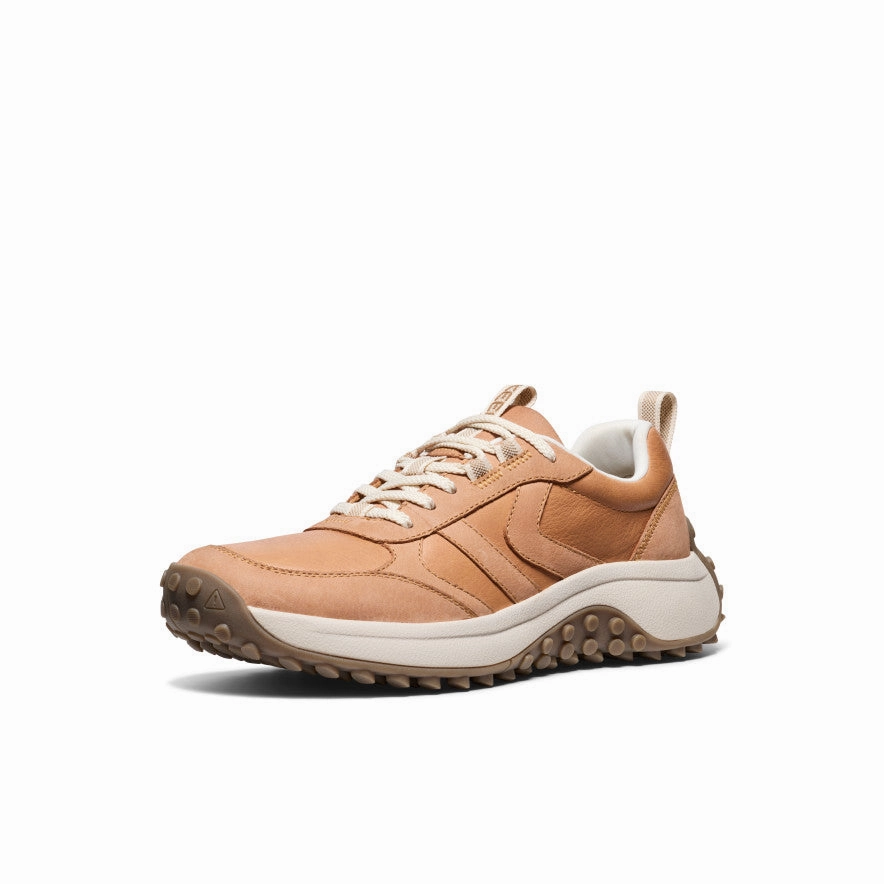 Light Path Women's KS86 Leather Sneaker  |  Natural/Birch