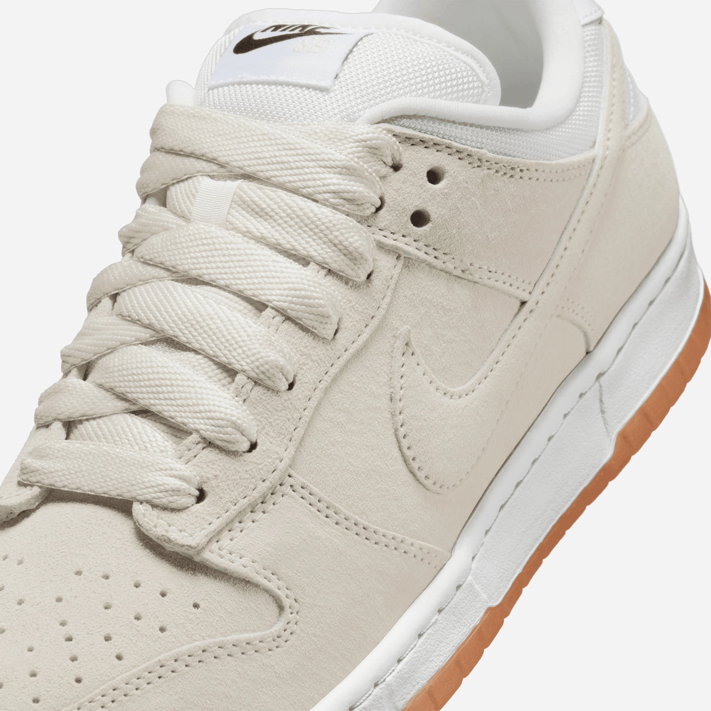 Light Rush Nike SB Dunk Low Pro B (White/Ivory)