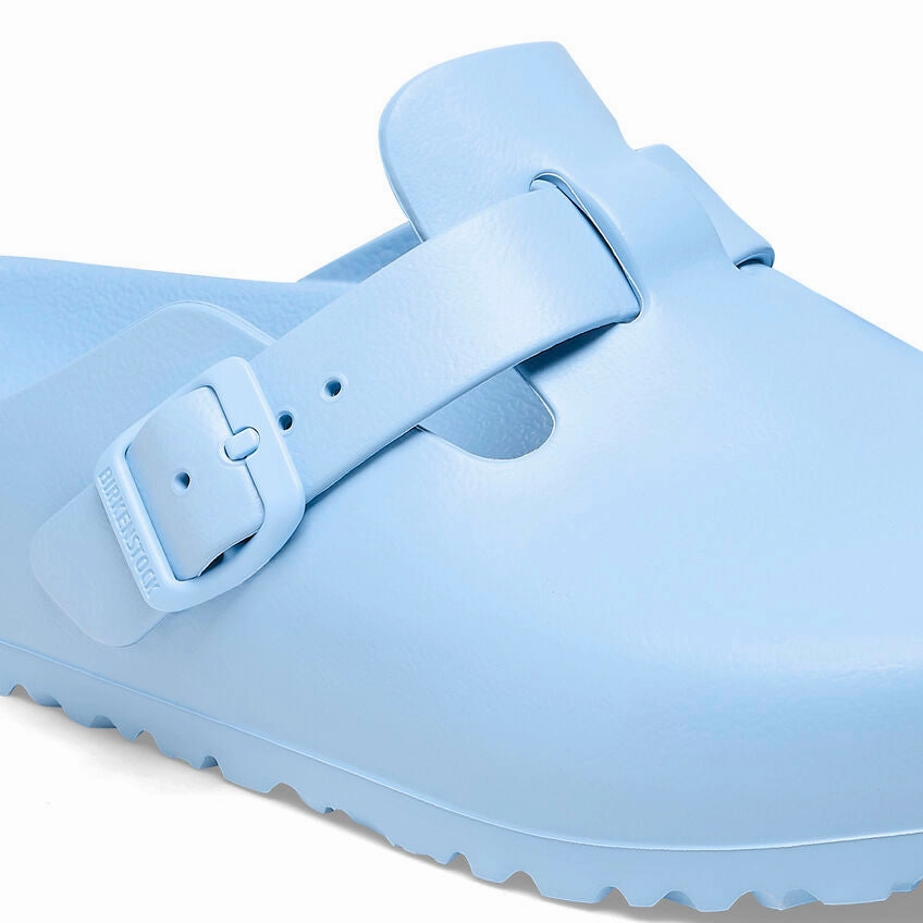 Light Step-On Glide Comfort Layer Women's Boston EVA Dusty Blue