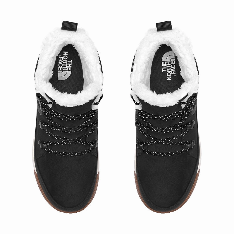 Light Step-Out Women's Sierra Mid Lace Waterproof TNF Black/Gardenia White