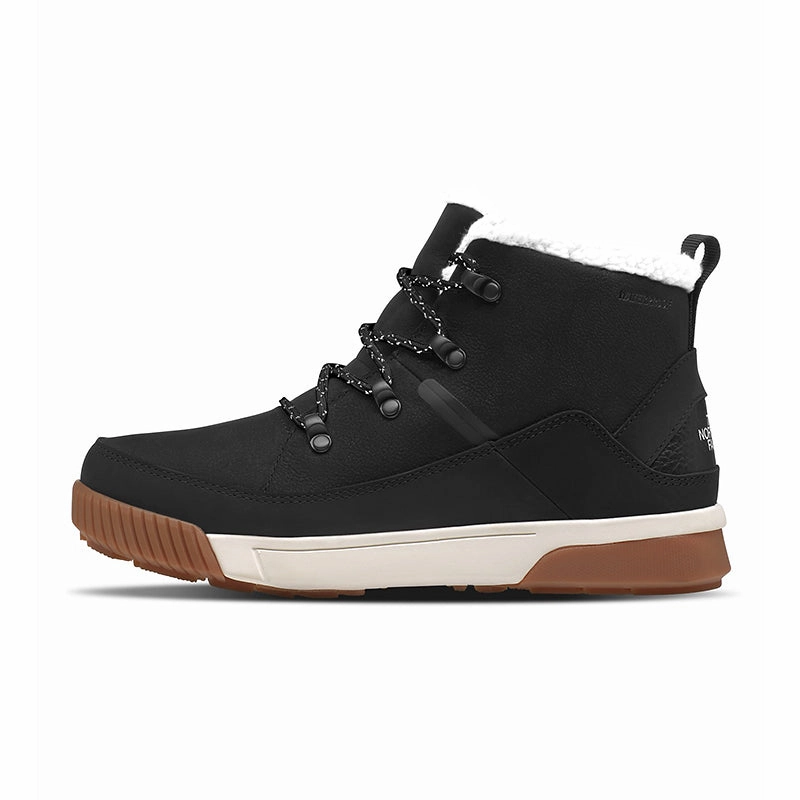 Light Step-Out Women's Sierra Mid Lace Waterproof TNF Black/Gardenia White