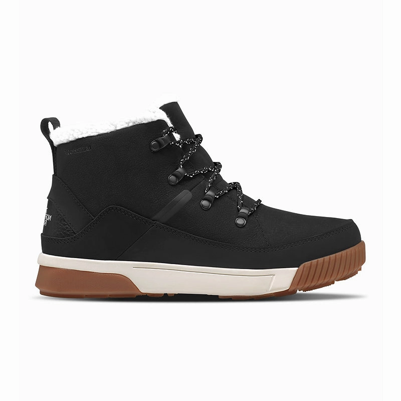 Light Step-Out Women's Sierra Mid Lace Waterproof TNF Black/Gardenia White