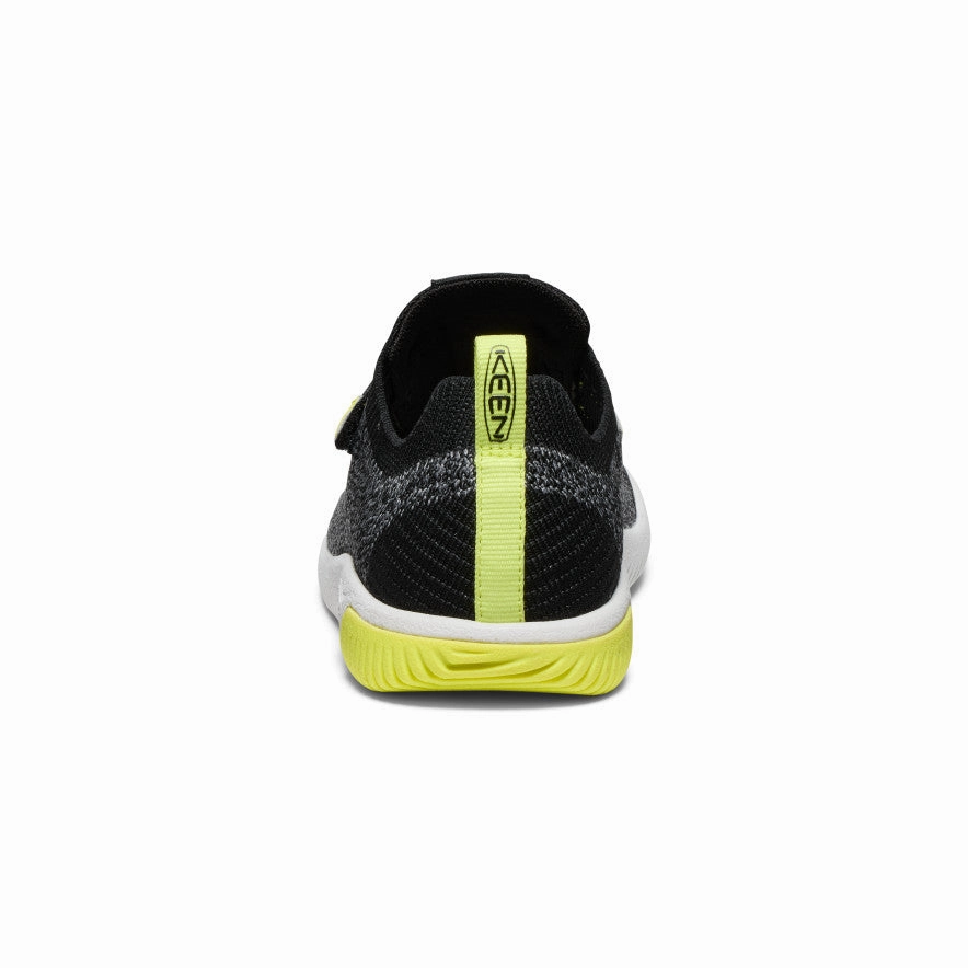 Light Steps Big Kids' KNX Knit Double Strap  |  Black/Evening Primrose