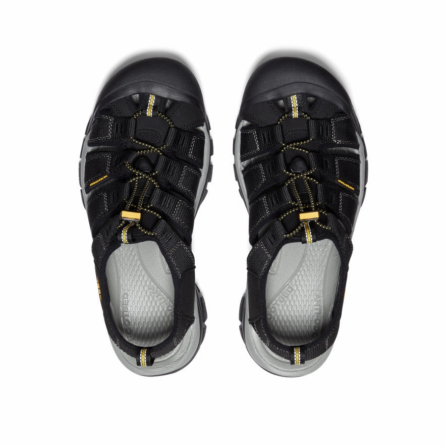 Light Stride Men's Newport H2 Sandal Wide  |  Black
