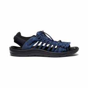 Soft Upper Functional Shoes Men's UNEEK II Open Toe  |  Naval Academy/Black