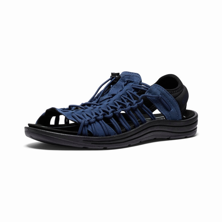 Lightweight Construction Men's UNEEK II Open Toe  |  Naval Academy/Black
