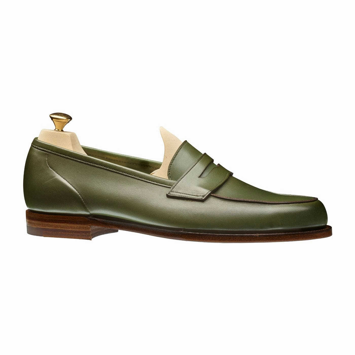 Lilou Green Calf Workday Warrior