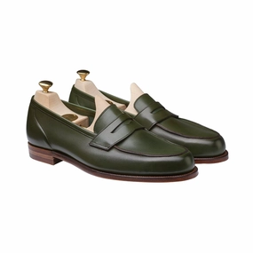 Lilou Green Calf Air Dash Breathable Sole