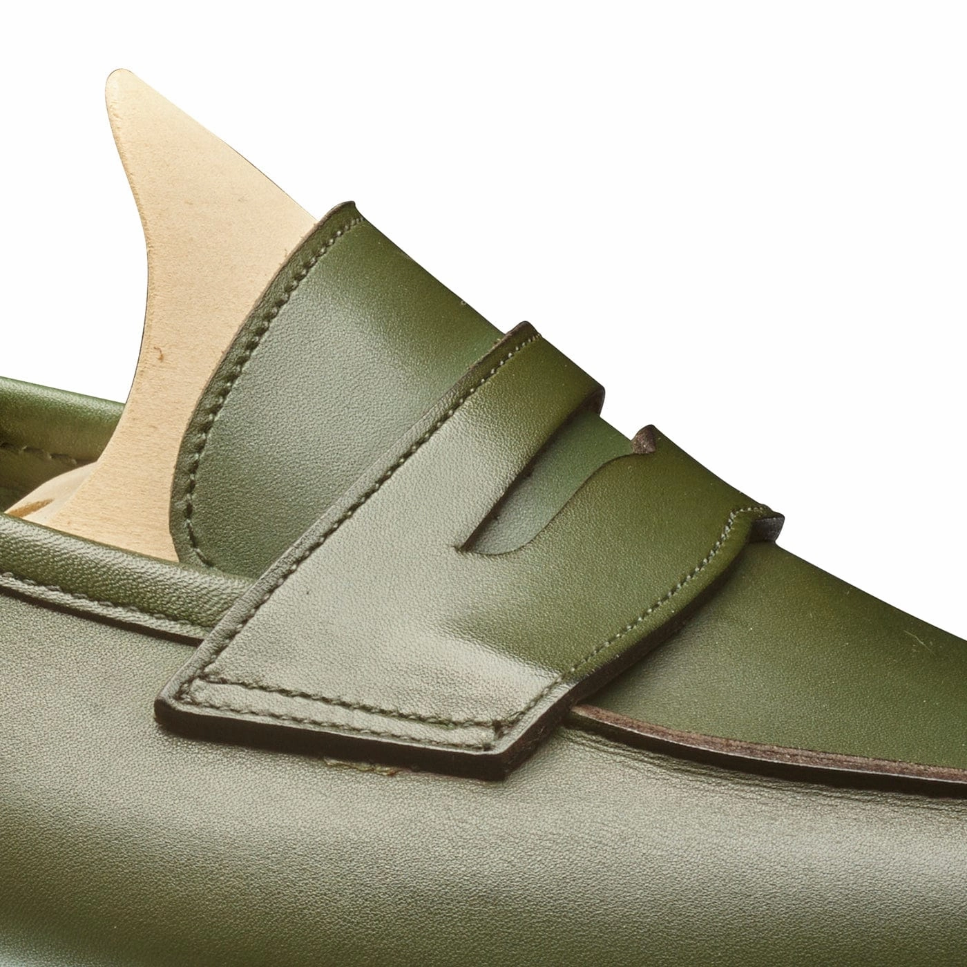 Lilou Green Calf Workday Warrior