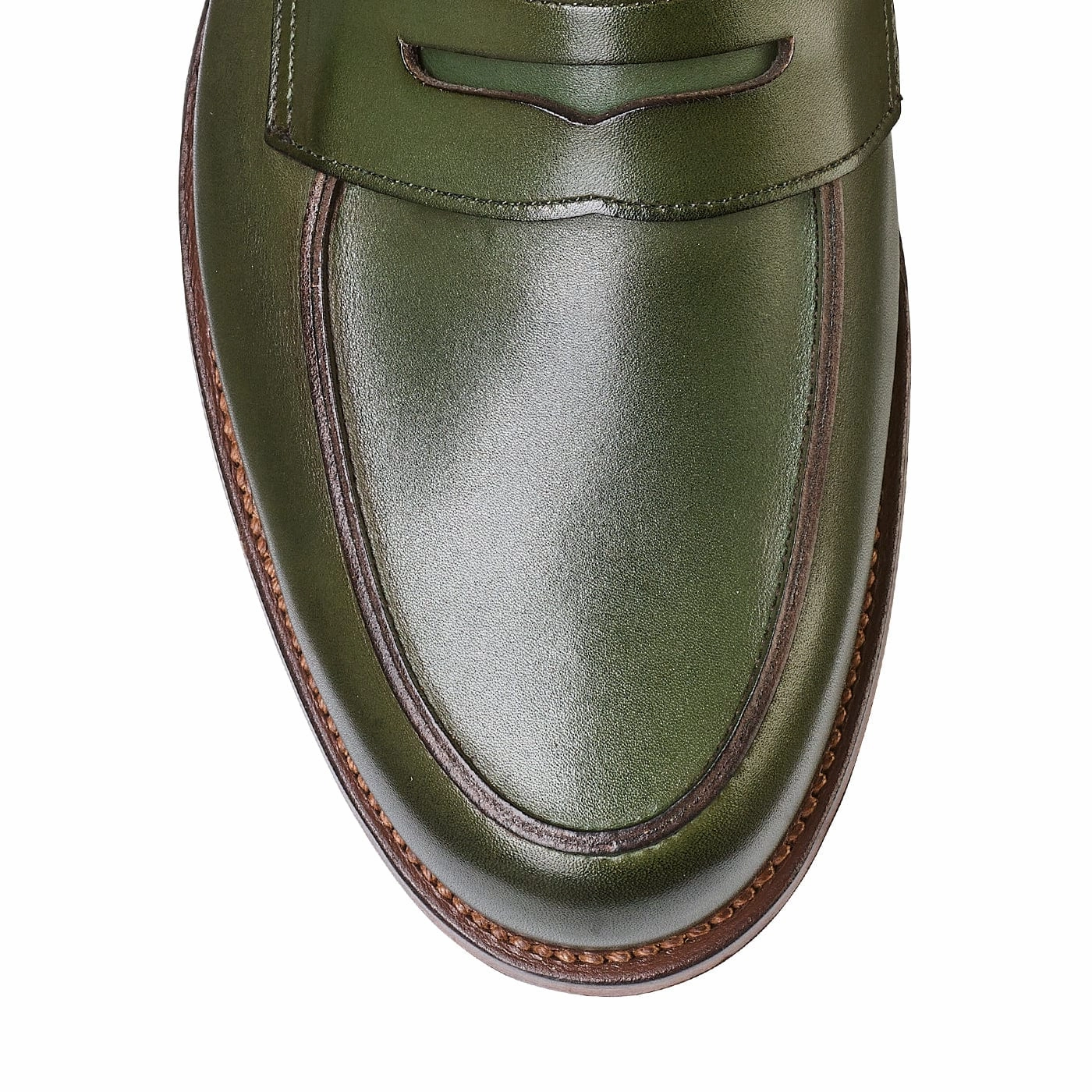 Lilou Green Calf Workday Warrior
