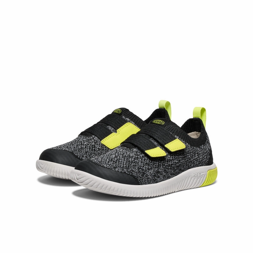 Little Kids' KNX Knit Double Strap  |  Black/Evening Primrose Urban Move