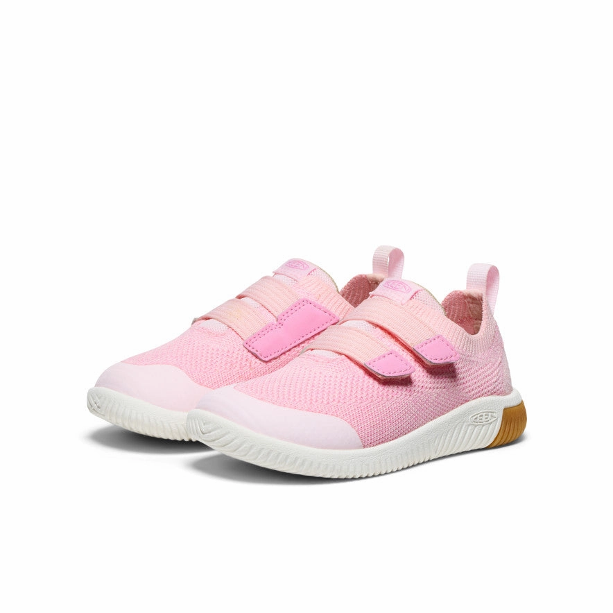 Little Kids' KNX Knit Double Strap  |  Giggle Pink/Moonlite Mauve Stylish Fit