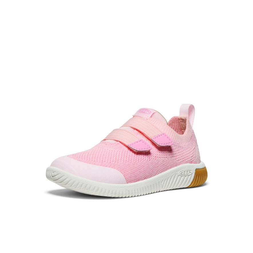 Little Kids' KNX Knit Double Strap  |  Giggle Pink/Moonlite Mauve Stylish Fit