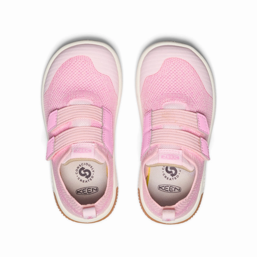 Little Kids' KNX Knit Double Strap  |  Giggle Pink/Moonlite Mauve Stylish Fit