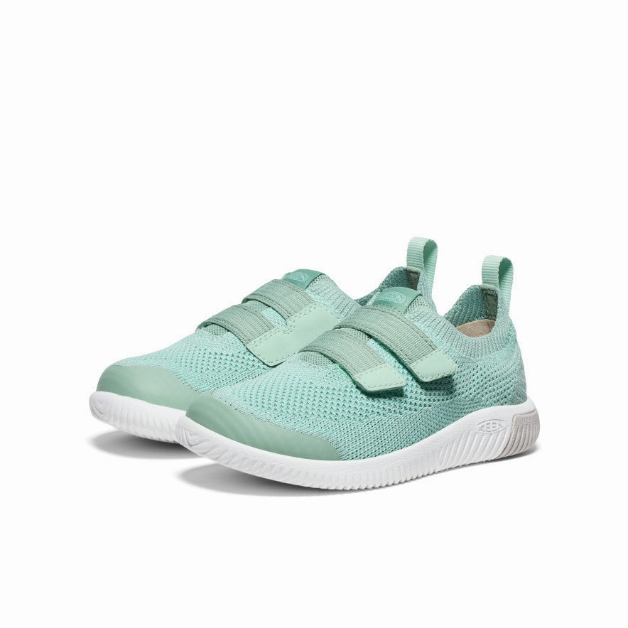 Little Kids' KNX Knit Double Strap  |  Granite Green/Lichen Fashion Comfort
