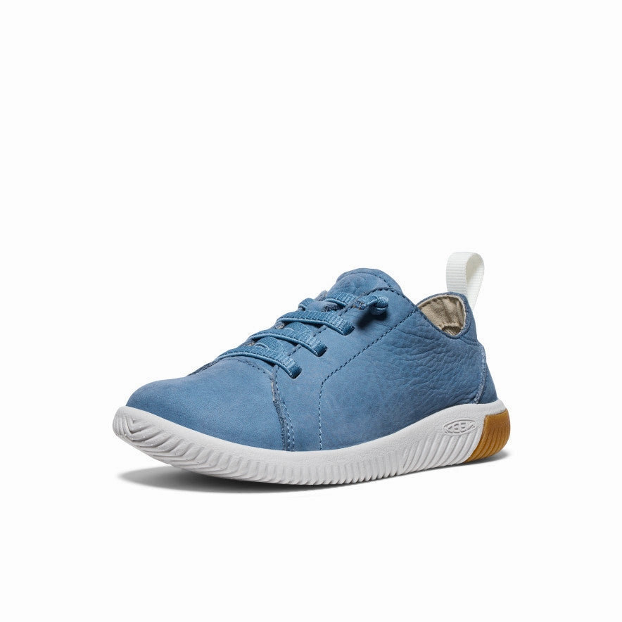 Little Kids' KNX Leather Sneaker  |  Coronet Blue/Vapor Smooth glide