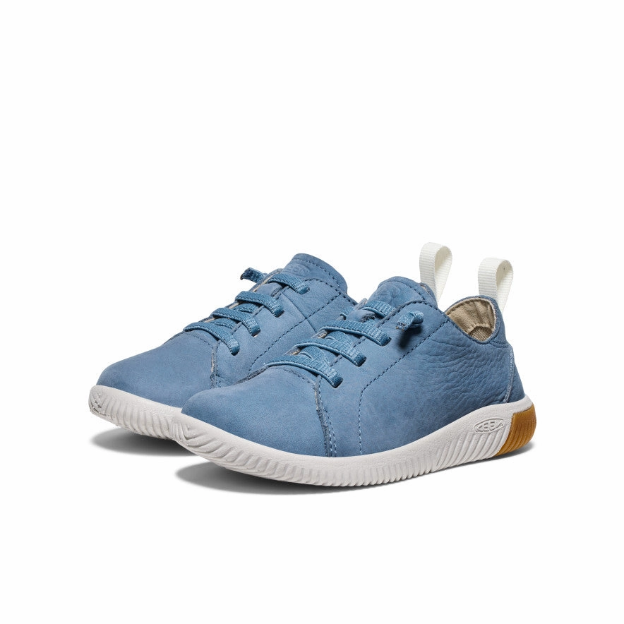 Little Kids' KNX Leather Sneaker  |  Coronet Blue/Vapor Smooth glide