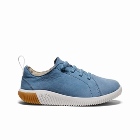 Little Kids' KNX Leather Sneaker  |  Coronet Blue/Vapor Slip-Resistant Shoes