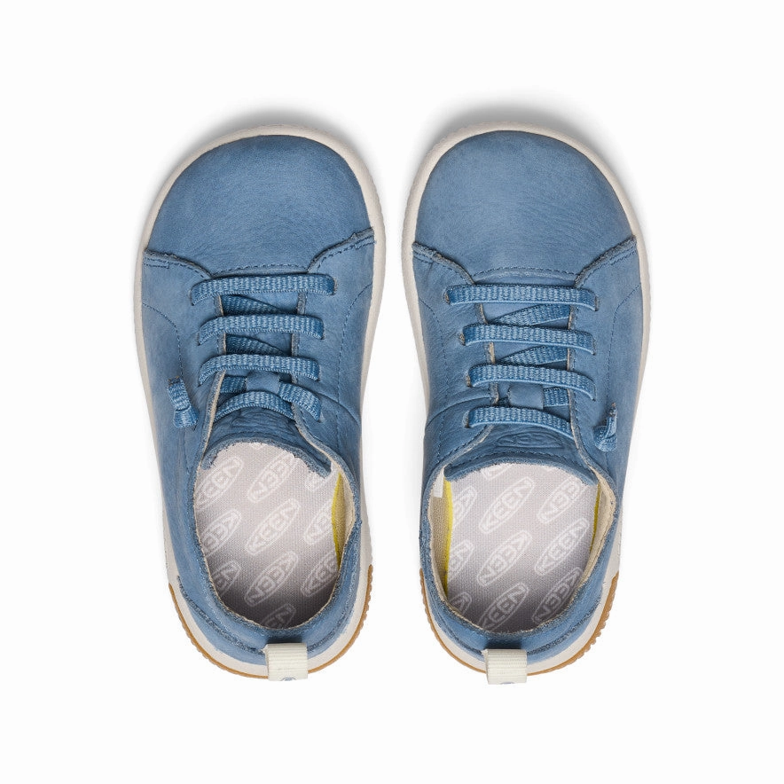 Little Kids' KNX Leather Sneaker  |  Coronet Blue/Vapor Smooth glide