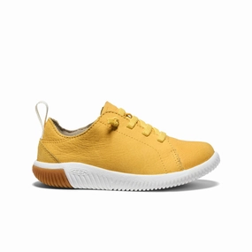 Little Kids' KNX Leather Sneaker  |  Daffodil/Star White Urban Move Pro Everyday Essential