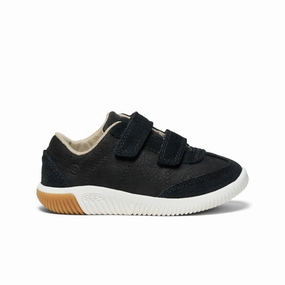 Little Kids' KNX T-Toe Sneaker  |  Black/Star White Streetwear Look