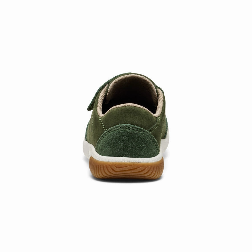 Little Kids' KNX T-Toe Sneaker  |  Bronze Green/Star White Non-Slip Shoes