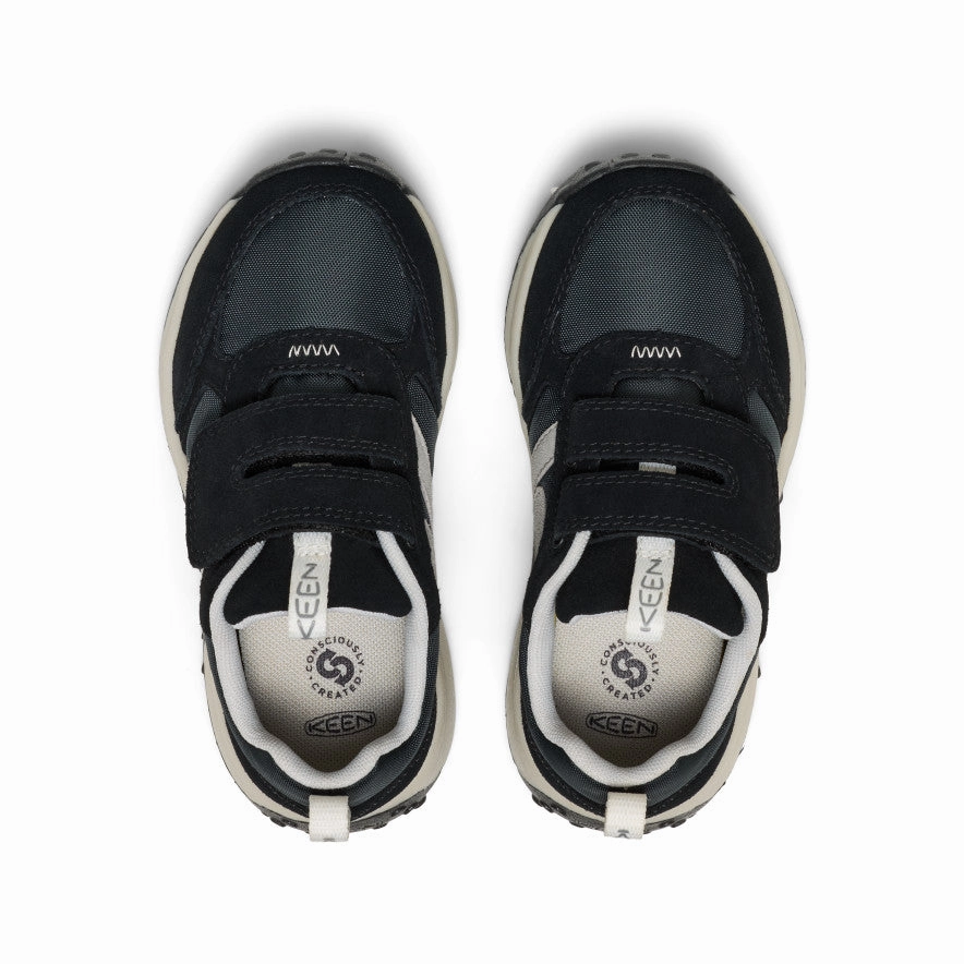 Little Kids' KS86 Sneaker  |  Black/Star White All Day