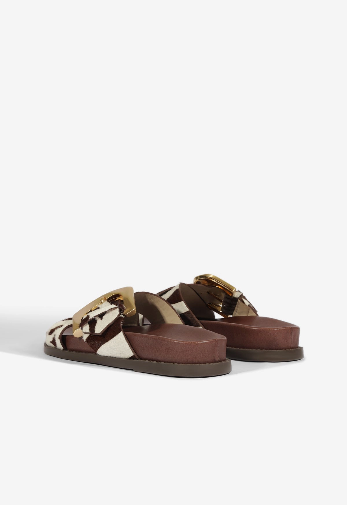 Lois Animal Print Sporty Sandal Pointy Toe