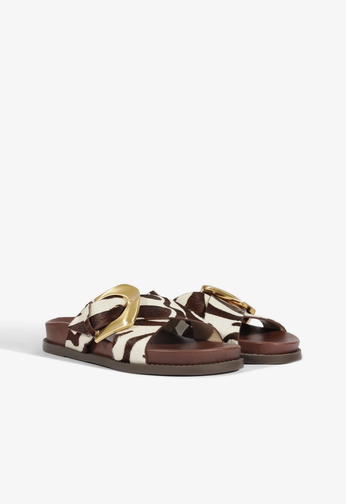 Lois Animal Print Sporty Sandal Pointy Toe