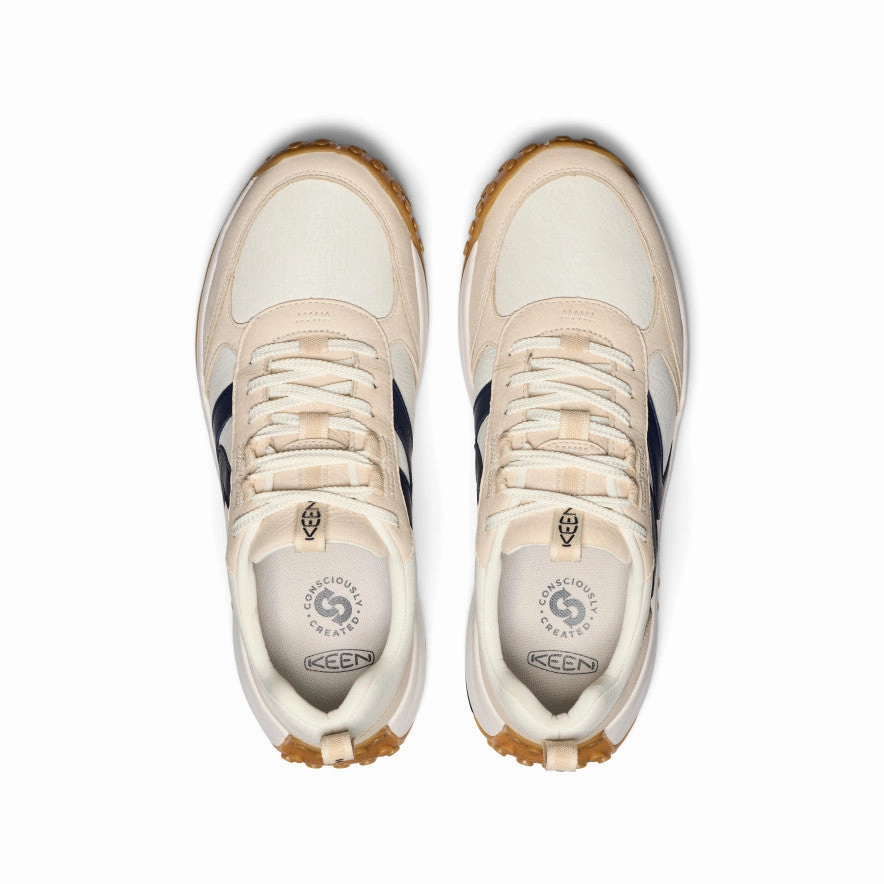 Long-Lasting Wear Men's KS86 Leather Sneaker  |  Birch/Star White