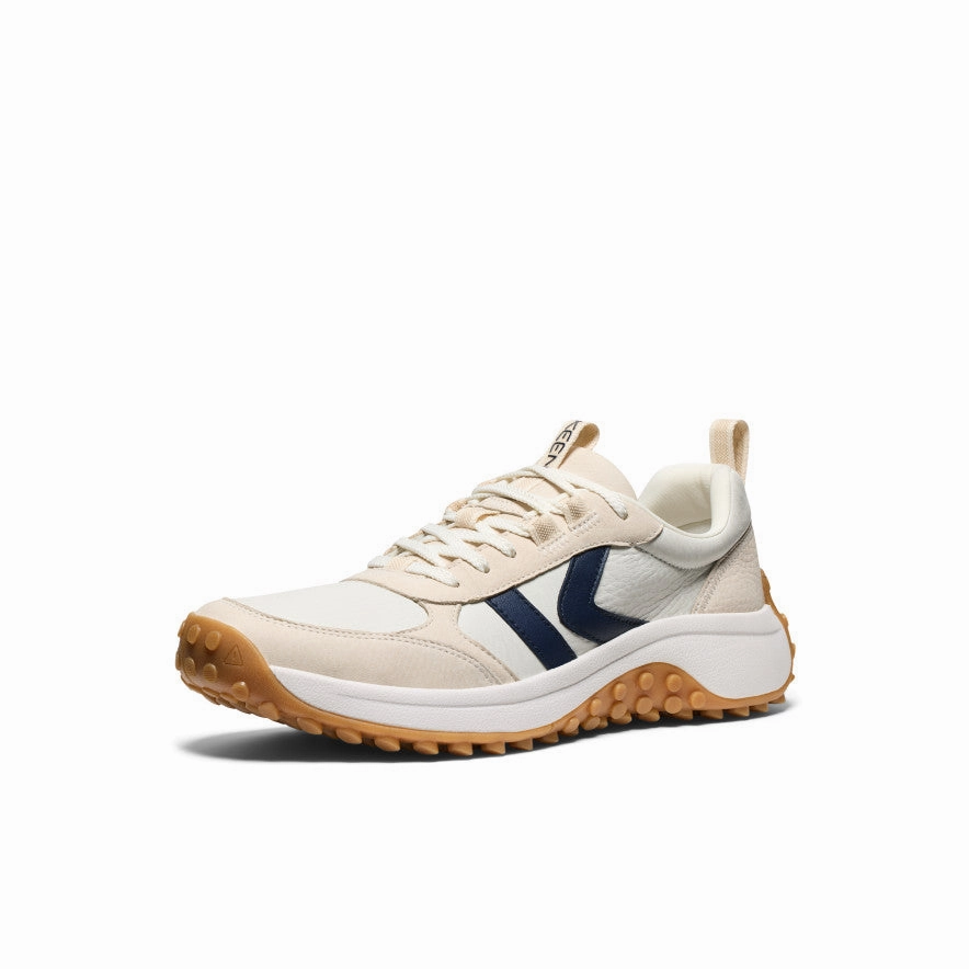Long-Lasting Wear Men's KS86 Leather Sneaker  |  Birch/Star White