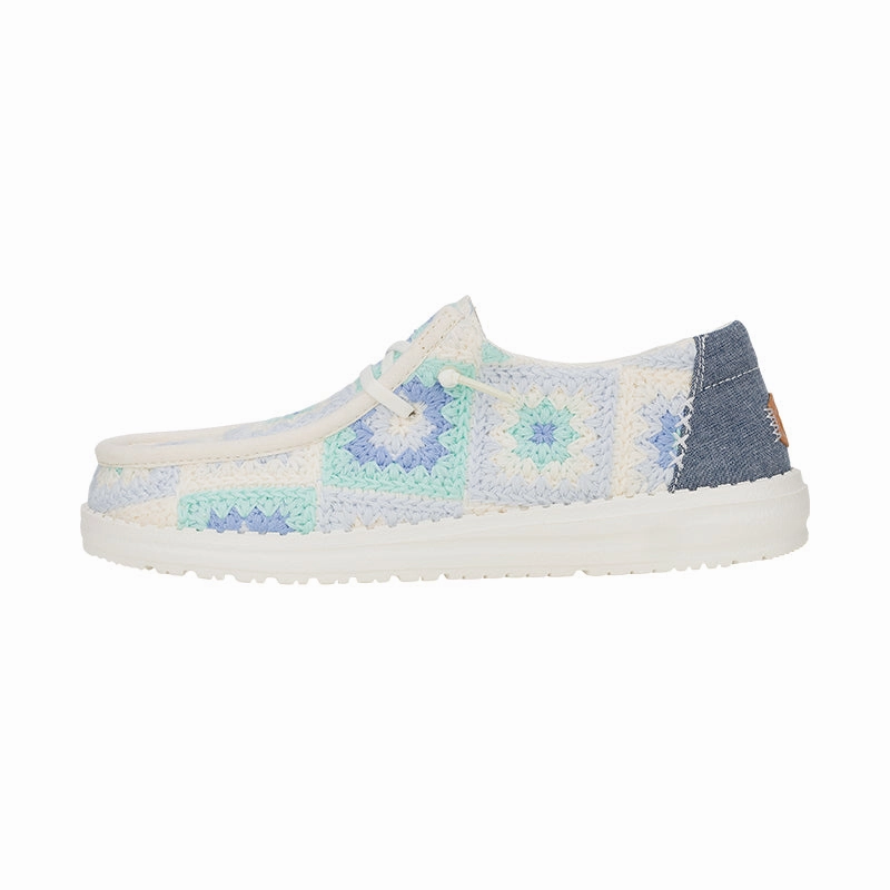 Low Profile Women's Wendy Cottage Crochet Bay Blue/Multi