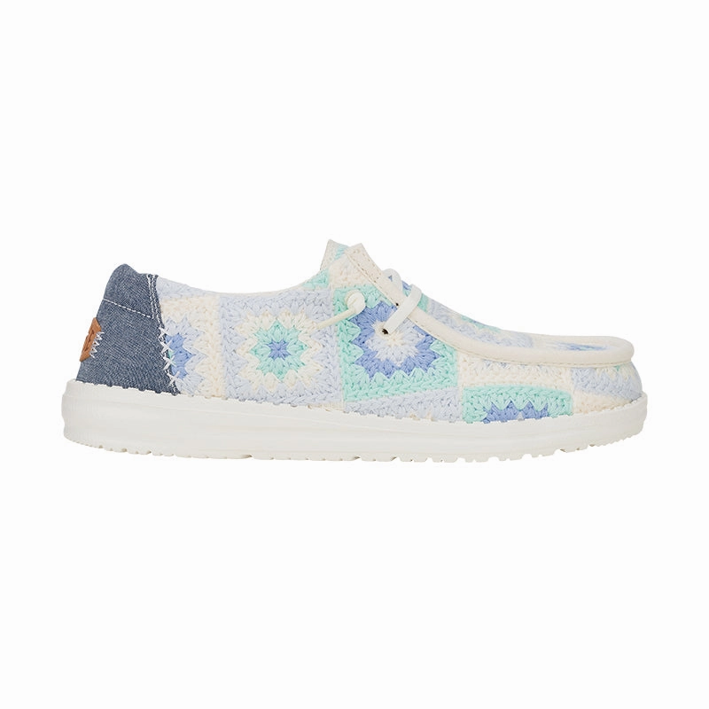 Low Profile Women's Wendy Cottage Crochet Bay Blue/Multi