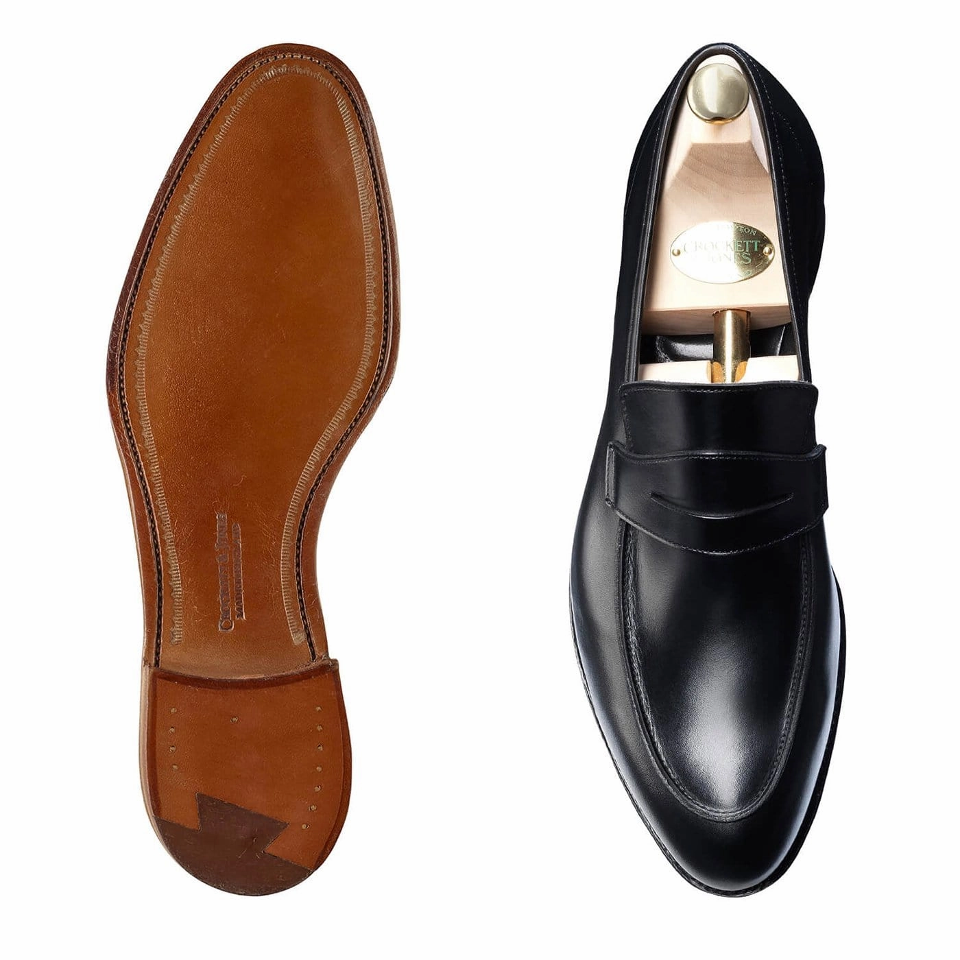 Lucy Black Calf Cushioned Sole
