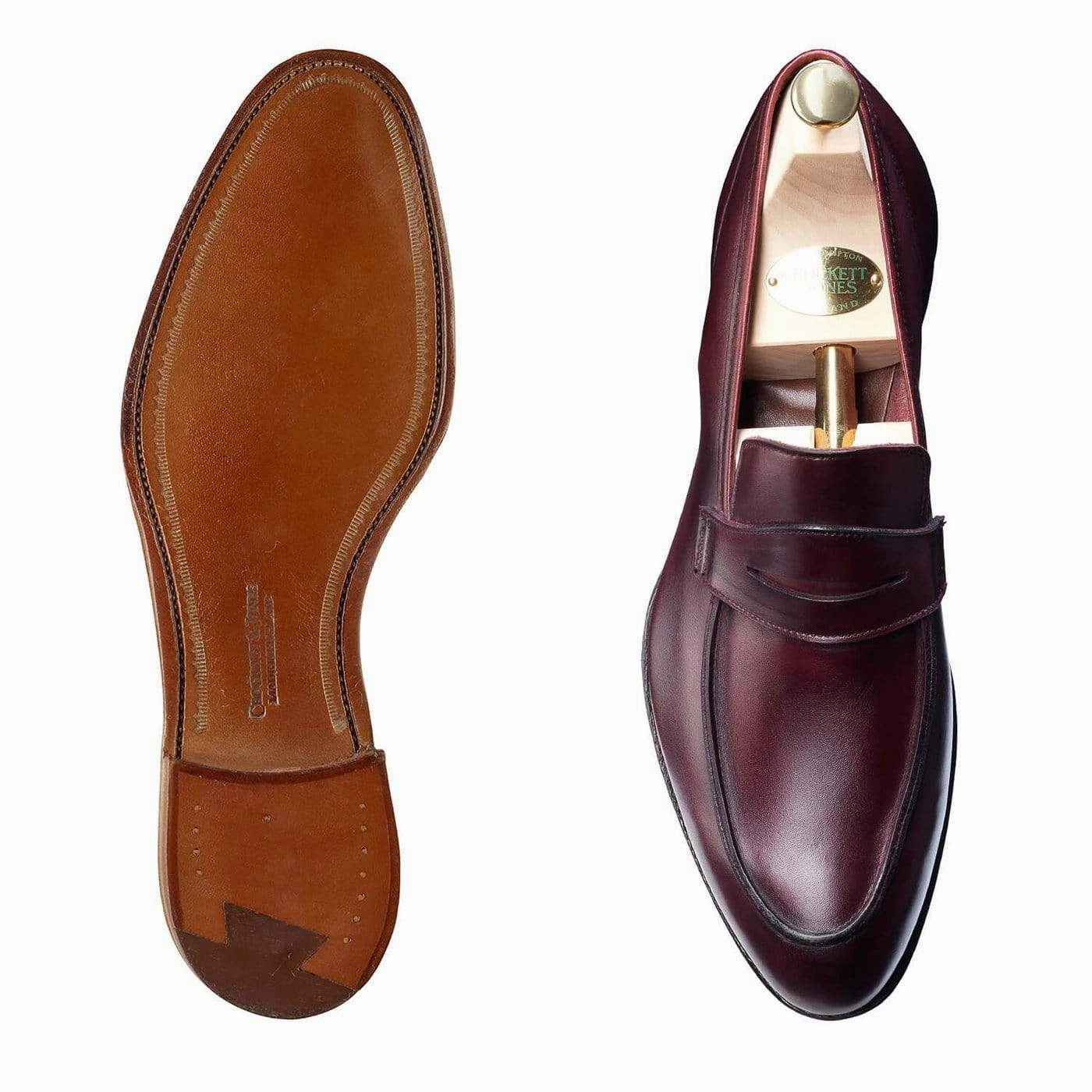 Lucy Burgundy Burnished Calf Weekend Comfort