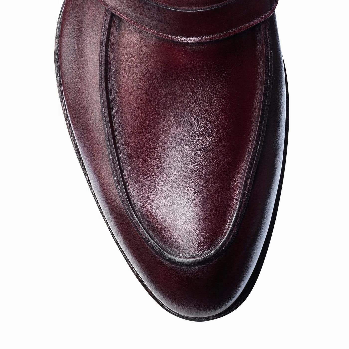 Lucy Burgundy Burnished Calf Weekend Comfort