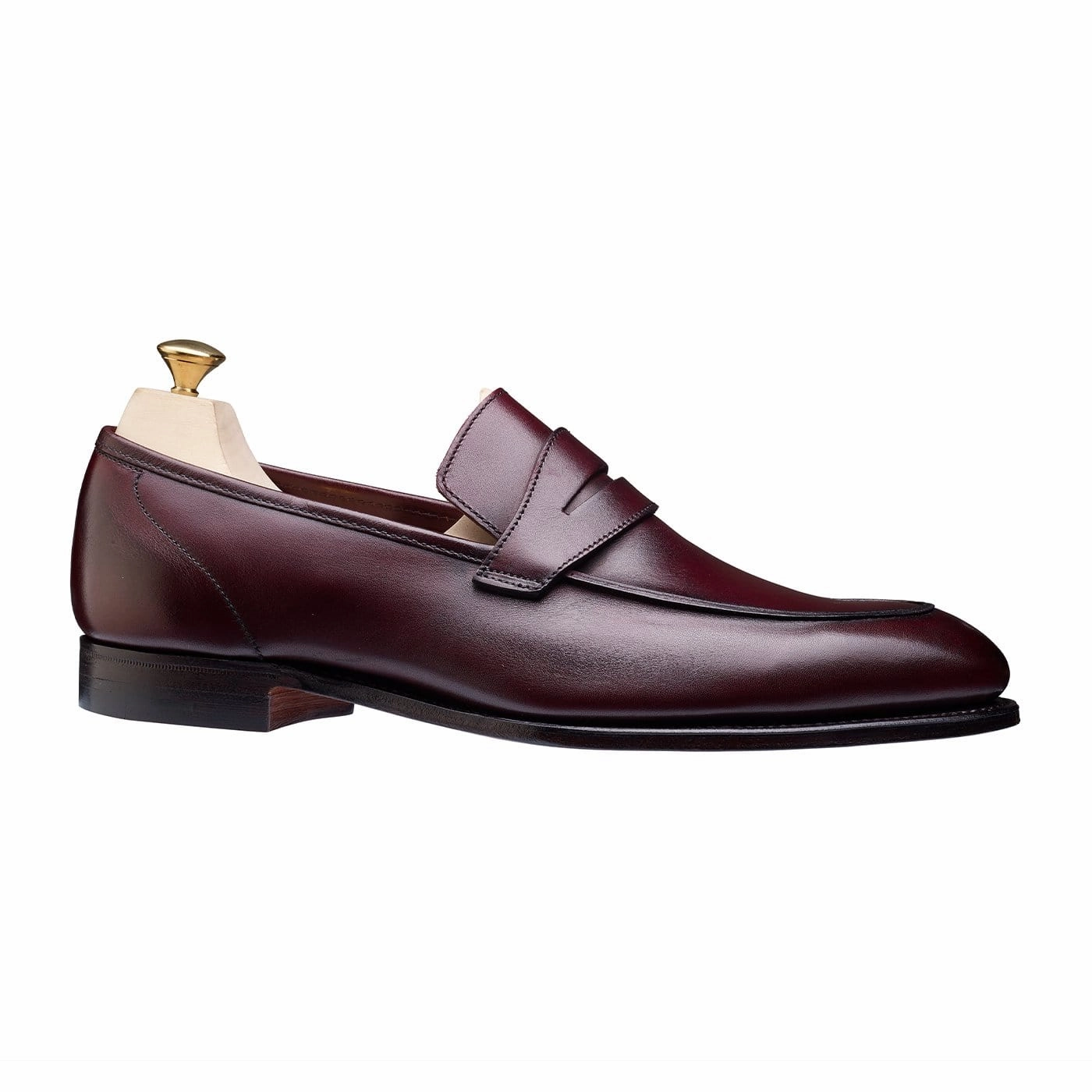 Lucy Burgundy Burnished Calf Weekend Comfort