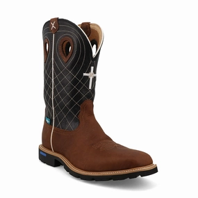Fitness Enthusiast Men's 12" Tech X Boot Rustic Clay/Black
