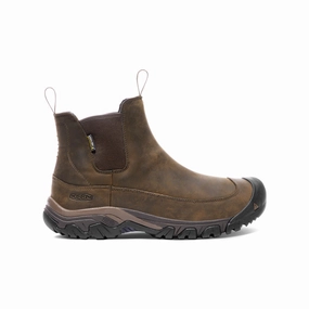 Soft Touch Men's Anchorage III Waterproof Boot Wide  |  Dark Earth/Mulch