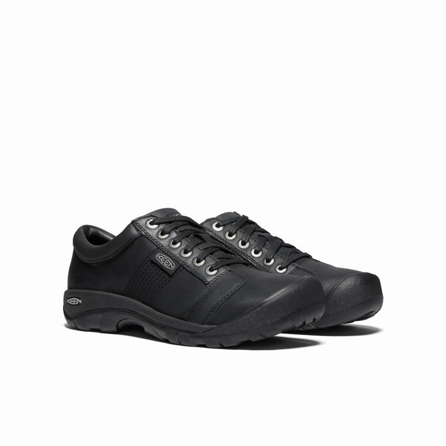 Men's Austin Shoe  |  Black Casual Elegance