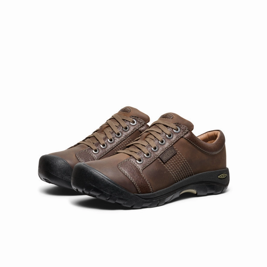 Men's Austin Shoe Wide  |  Chocolate Brown Quick Walk