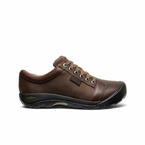 Autumn Style Men's Austin Shoe Wide  |  Chocolate Brown