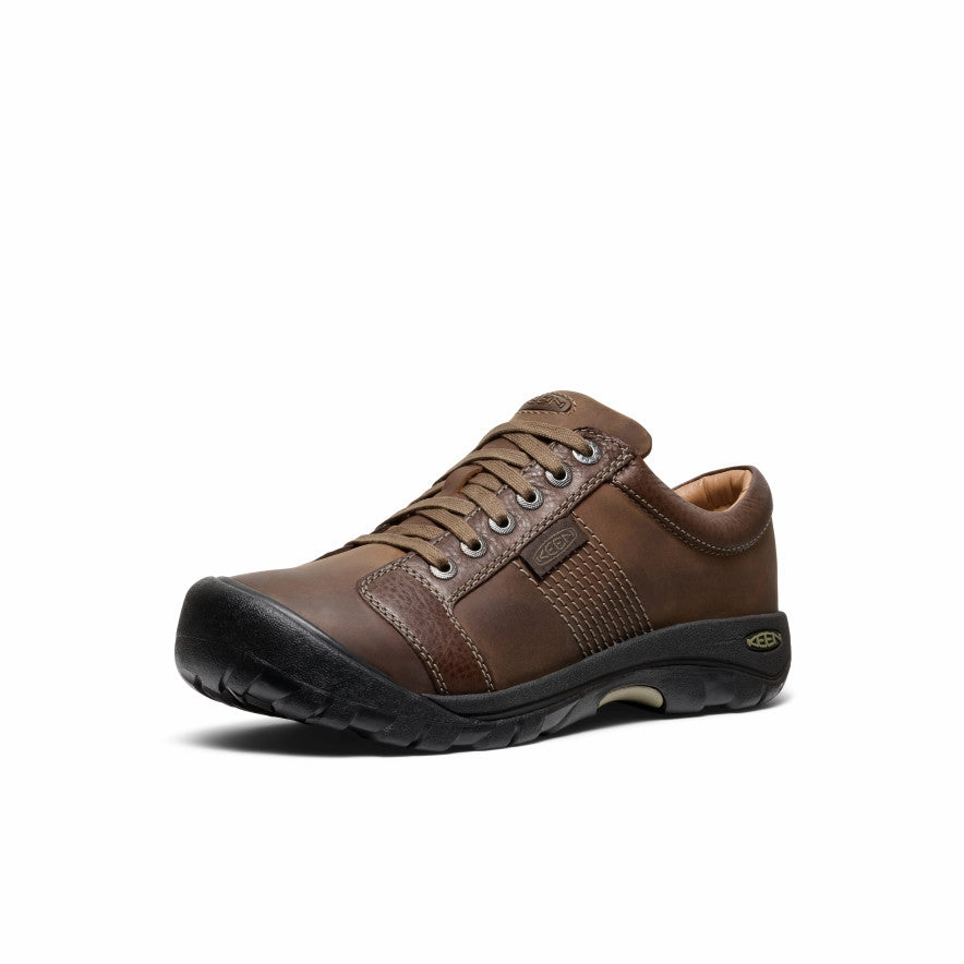 Men's Austin Shoe Wide  |  Chocolate Brown Quick Walk