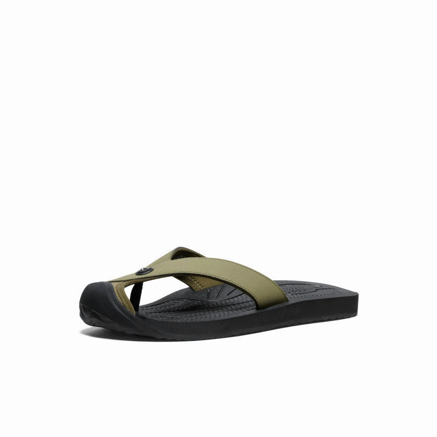 Men's Barbados Flip-Flop  |  Martini Olive/Black Fresh Breeze