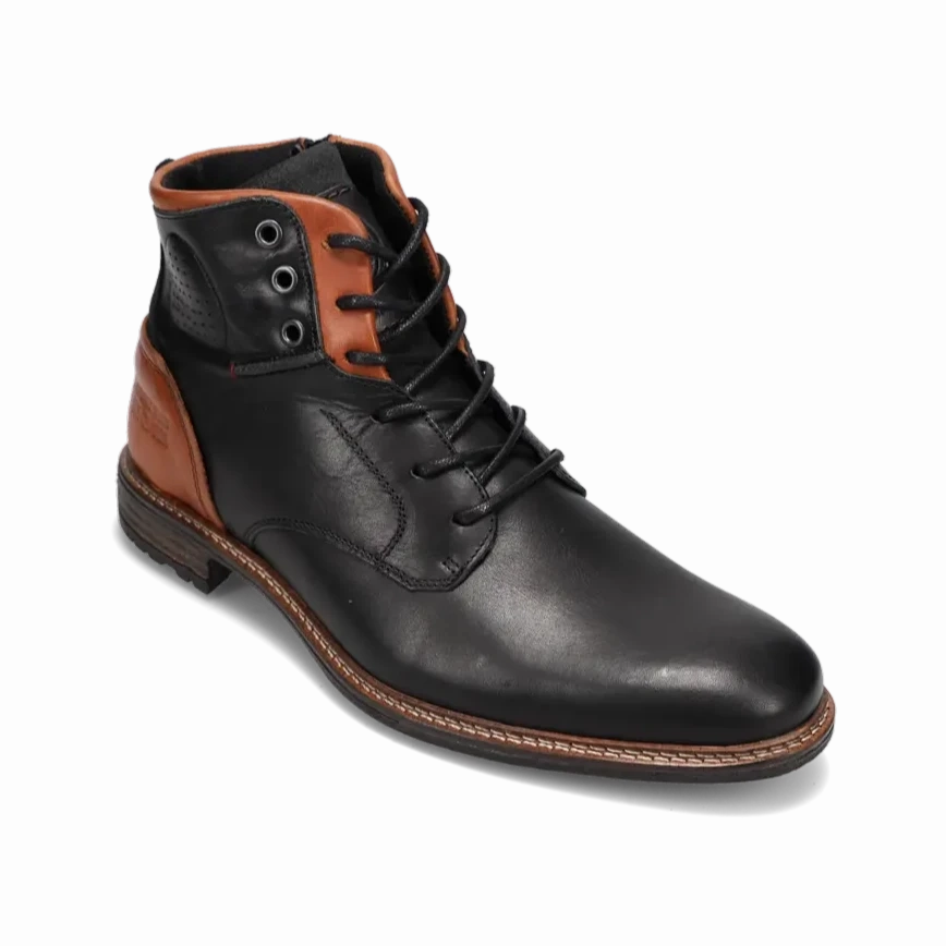 Men's Biltmore Black/Cognac Outdoor Look Fashion Focused