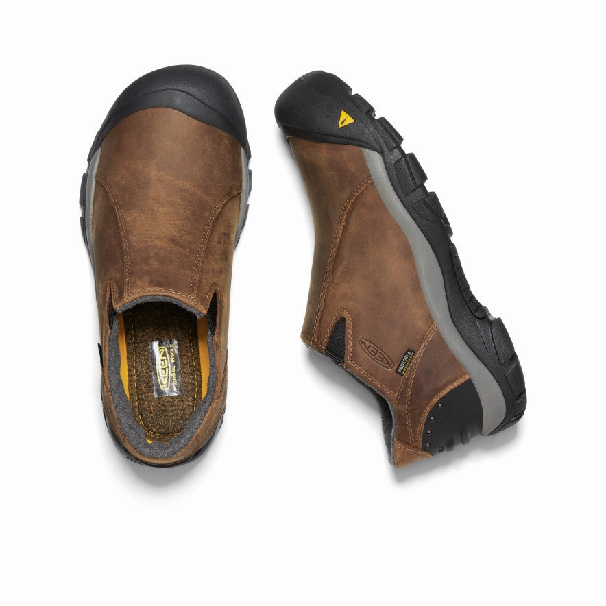 Men's Brixen Waterproof Low  |  Slate Black/Madder Brown Timeless Design